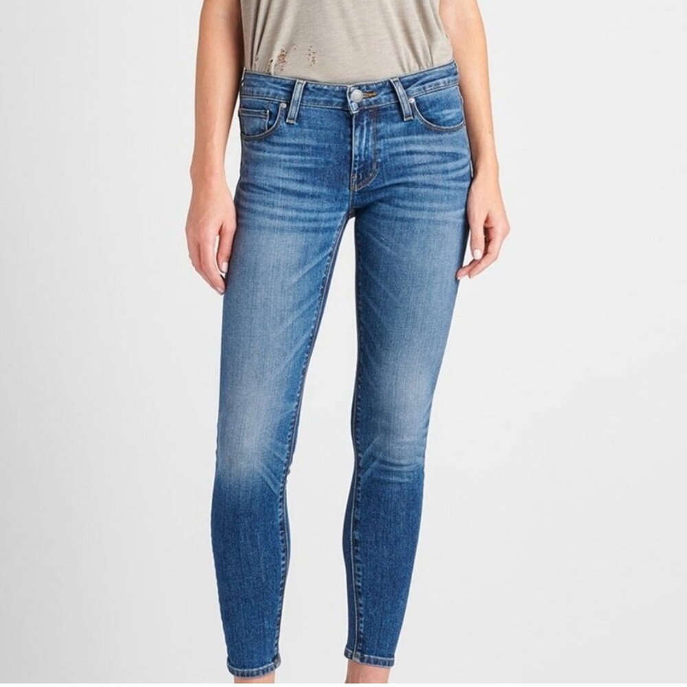 Hudson Jeans Krista Super Skinny NEW Low Rise Light Wash Strechy Whisker NWT 27*